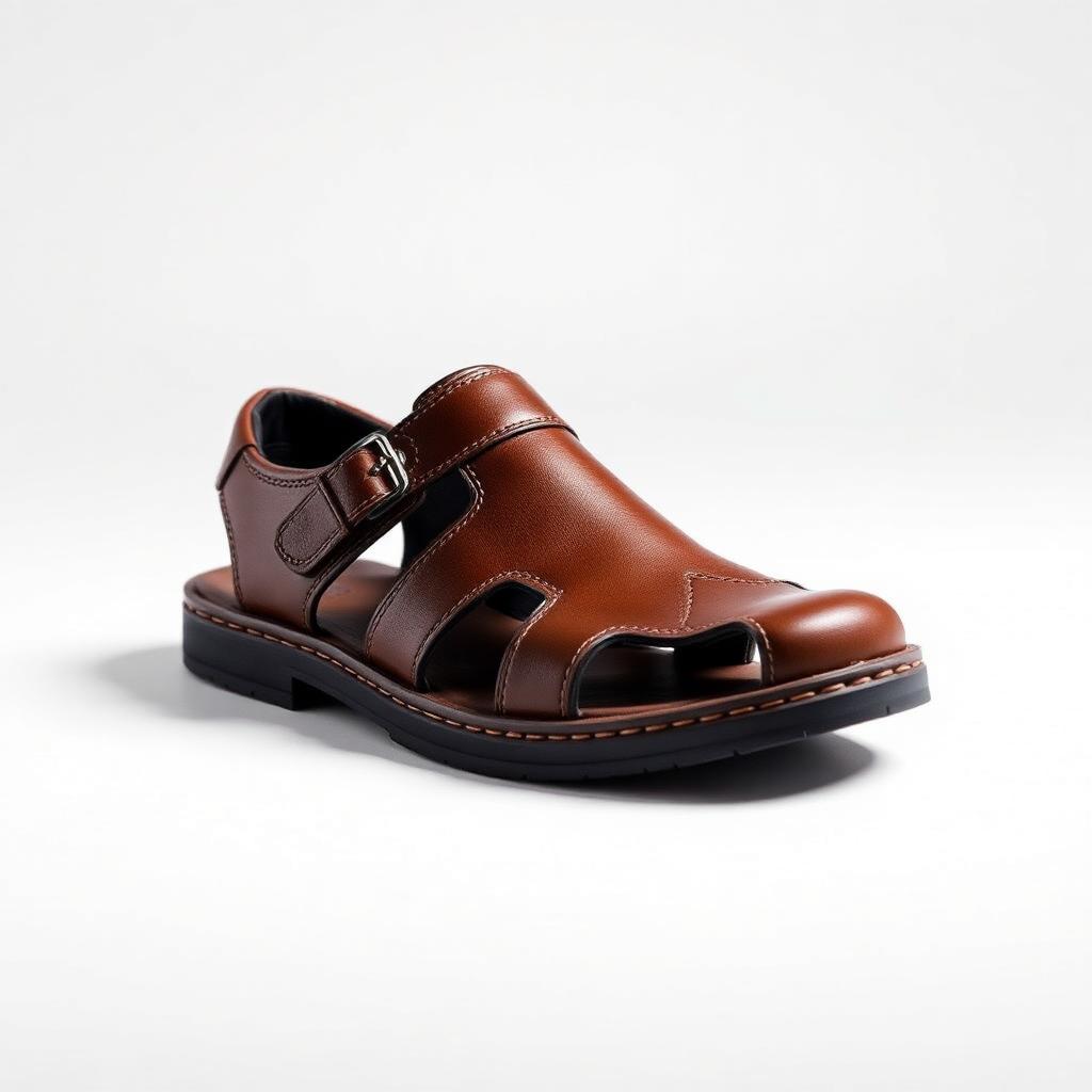 Sandália Masculina Couro Importada